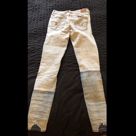 American Eagle two tone denim size 2 - Picture 1 of 2